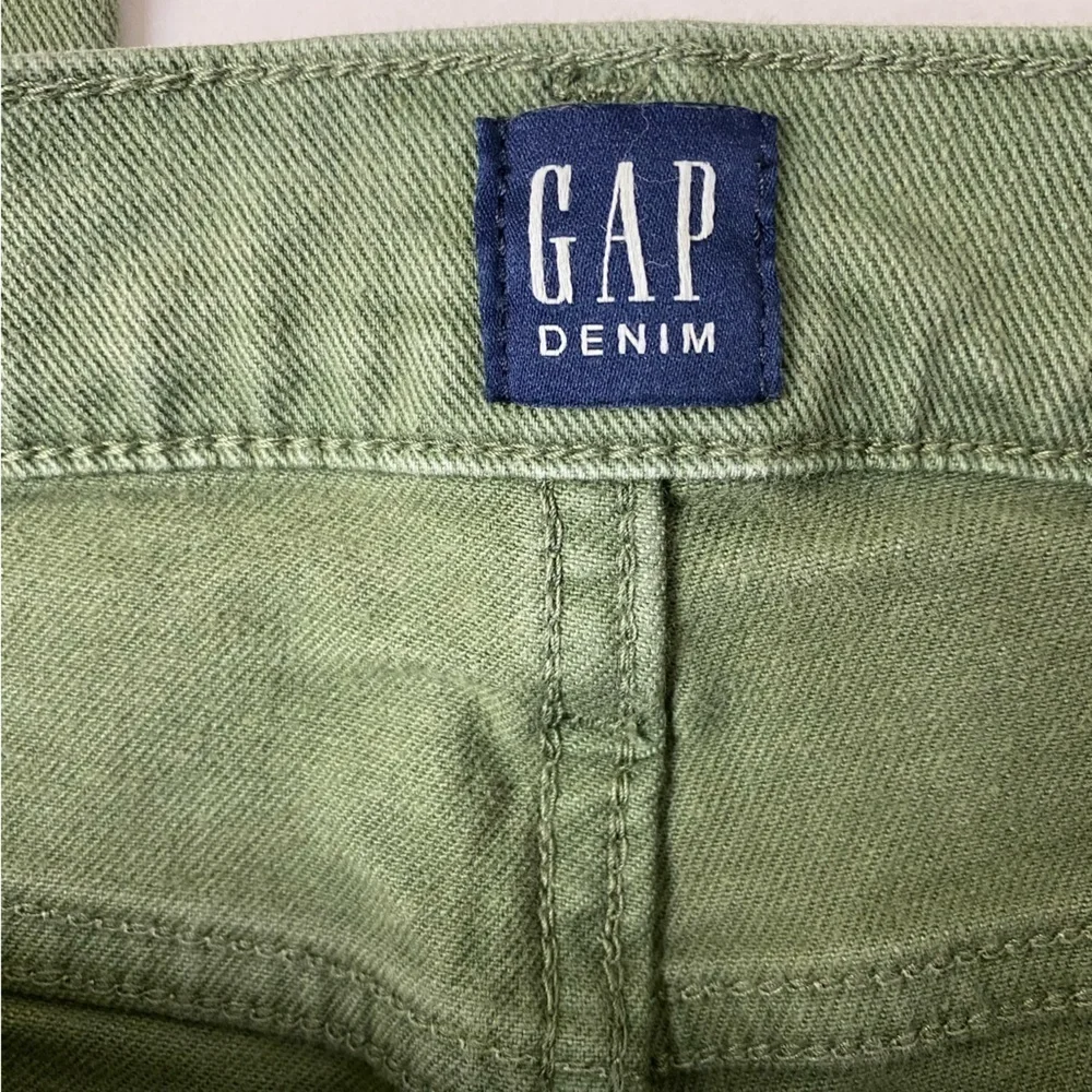 Gap Denim True Skinny Women Size 2/26 Tall Jeans, Olive Green Denim Skinny Jeans
